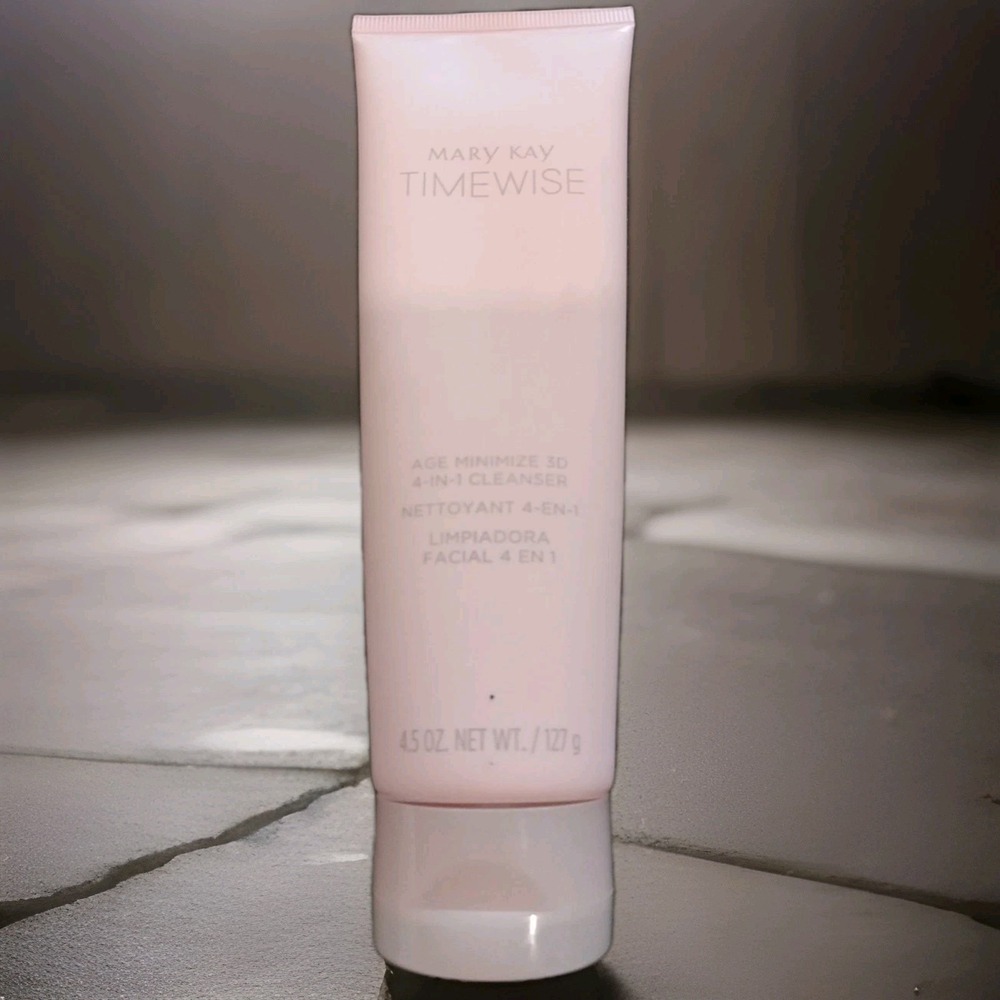 New‎ Mary Kay Time Wise Age Minimize 3D 4-in-1 Cleanser Combo To Oily Skin 4.5oz
